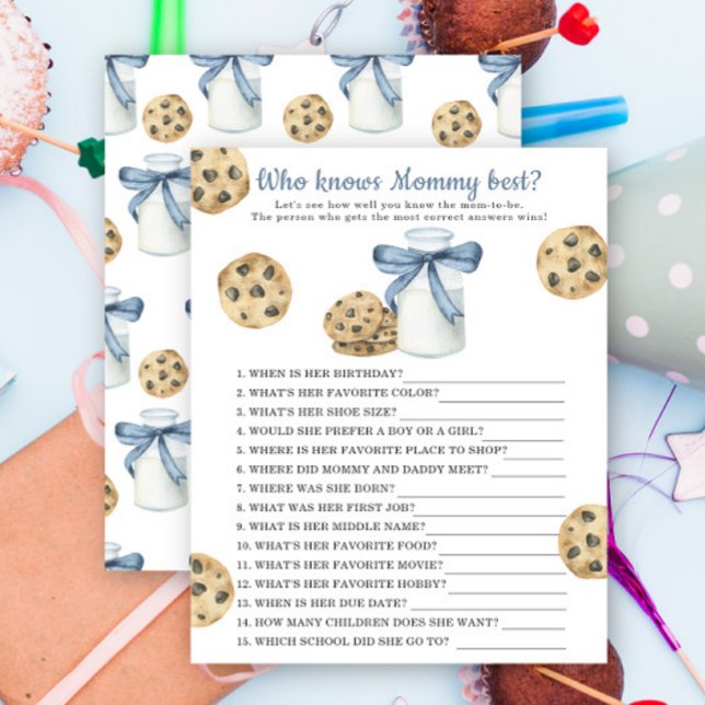 Milk with bow - Who knows mummy best (Creator Uploaded)