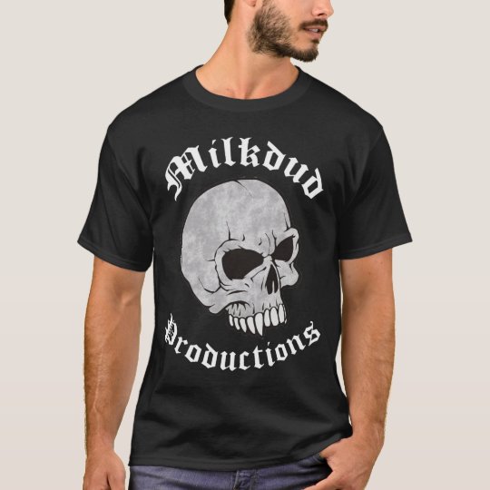 Milkdud Productions Skull T-Shirt