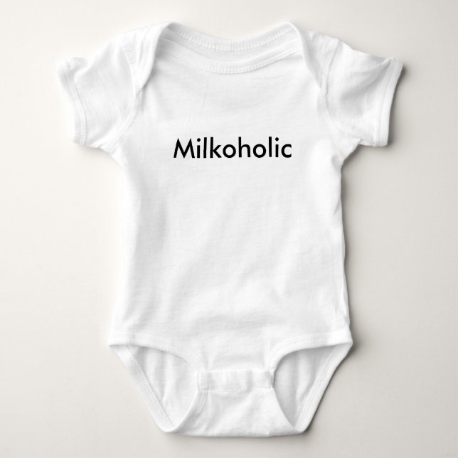 Milkoholic Baby Bodysuit (Front)