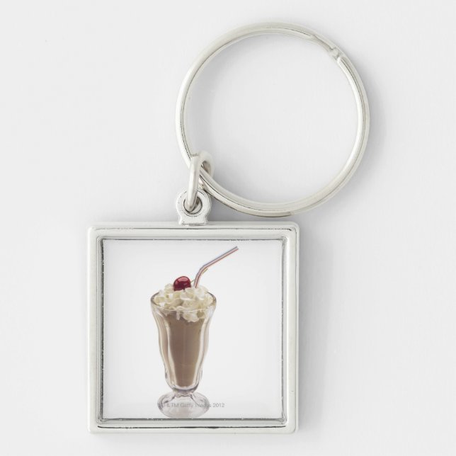 Milkshake Key Ring (Front)