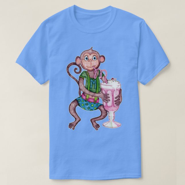 Milkshake Monkey T-Shirt (Design Front)