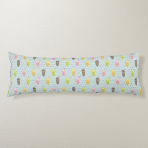 Milkshake Pattern Body Cushion