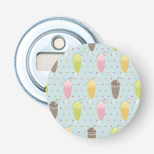 Milkshake Pattern Bottle Opener