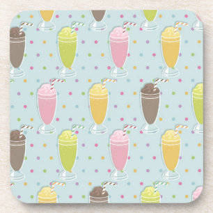 Milkshake Pattern Coaster