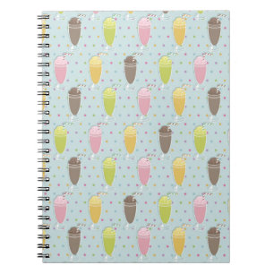 Milkshake Pattern Notebook