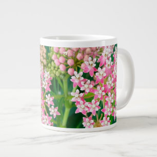Milkweed aka Asclepias Summer Blooms Jumbo Large Coffee Mug