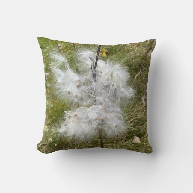 Milkweed | Butterfly | Throw Pillow (Front)