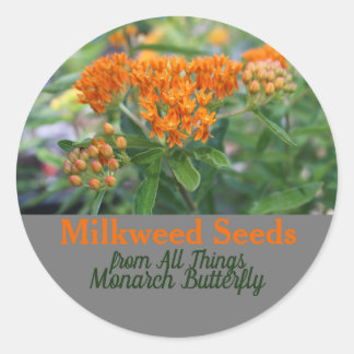 Milkweed Classic Round Sticker