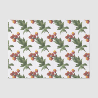 Milkweed Flower Pattern Tissue Paper