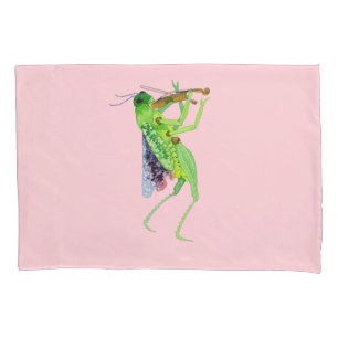 Milkweed Locust Violinist Pillowcase