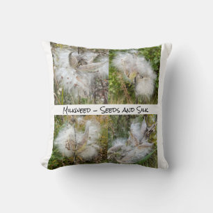 Milkweed   Natural Cushion