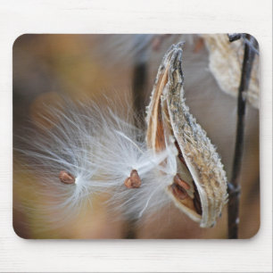 milkweed seedling mouse mat