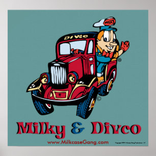 Milky and Divco Poster
