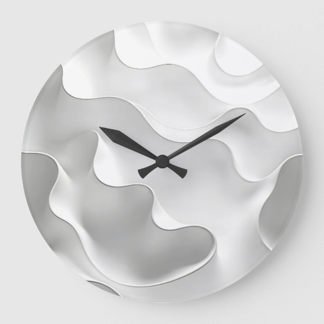 Milky Waves Large Clock (Front)