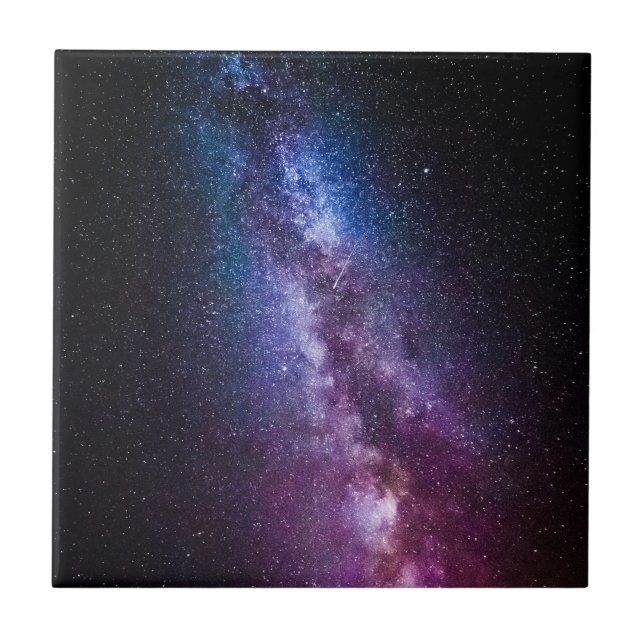 Milky way bright colors tile (Front)