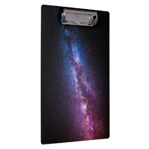 Milky way bright colours clipboard
