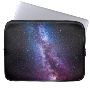 Milky way bright colours laptop sleeve
