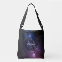 Milky way bright colours personalizable monogram