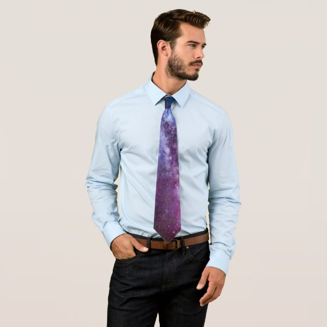 Milky way bright colours tie (In Situ)