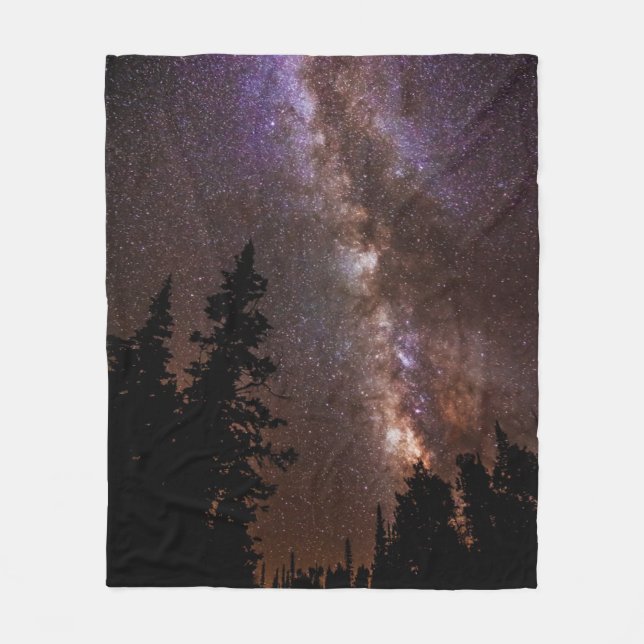 Milky Way | Cedar Breaks National Monument Utah Fleece Blanket (Front)