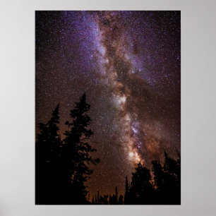 Milky Way Cedar Breaks National Monument Utah Poster