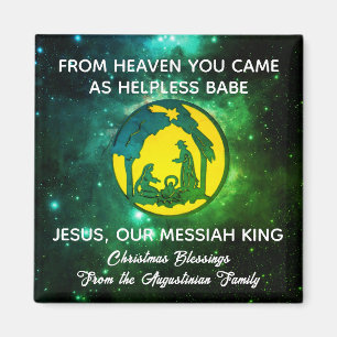 Milky Way Christmas Nativity Magnet