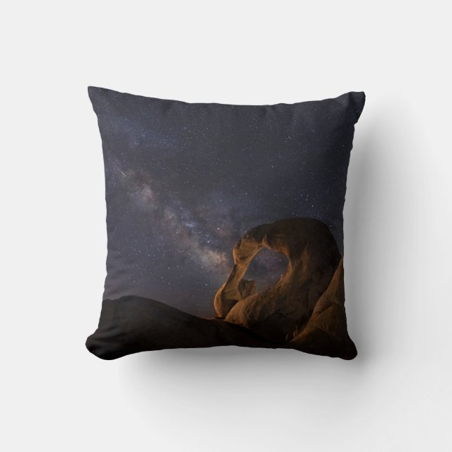 Milky Way & Cyclops Arch | Alabama Hills Cushion (Front)