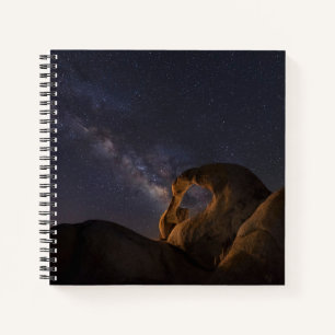 Milky Way & Cyclops Arch Alabama Hills Notebook