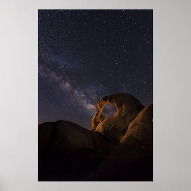 Milky Way & Cyclops Arch | Alabama Hills Poster (Front)