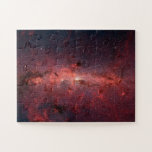 Milky Way Galactic Centre Jigsaw Puzzle<br><div class="desc">Our Galactic Centre is 26, 000 light-years away in the direction of Sagittarius.  This Spitzer Space Telescope image shows hundreds of thousands of stars at the core of our spiral Milky Way galaxy.</div>