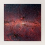 Milky Way Galactic Centre Jigsaw Puzzle<br><div class="desc">Our Galactic Centre is 26, 000 light-years away in the direction of Sagittarius.  This Spitzer Space Telescope image shows hundreds of thousands of stars at the core of our spiral Milky Way galaxy.</div>