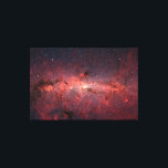 Milky Way Galactic Centre, Stars, Clouds, Clusters Canvas Print<br><div class="desc">Our Galactic Centre is 26, 000 light-years away in the direction of Sagittarius.  This Spitzer Space Telescope image shows hundreds of thousands of stars at the core of our spiral Milky Way galaxy.</div>