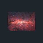 Milky Way Galactic Centre, Stars, Clouds, Clusters Canvas Print<br><div class="desc">Our Galactic Centre is 26, 000 light-years away in the direction of Sagittarius.  This Spitzer Space Telescope image shows hundreds of thousands of stars at the core of our spiral Milky Way galaxy.</div>