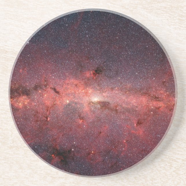 Milky Way Galactic Centre, Stars, Clouds, Clusters Coaster (Front)