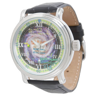 Milky Way Galaxy Astronomy Cosmologer SCI-4 Watch