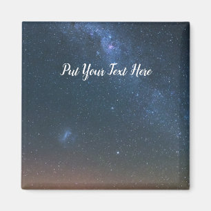 Milky Way Galaxy Background   Night Sky Stars Magnet