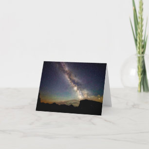 Milky Way Galaxy Card