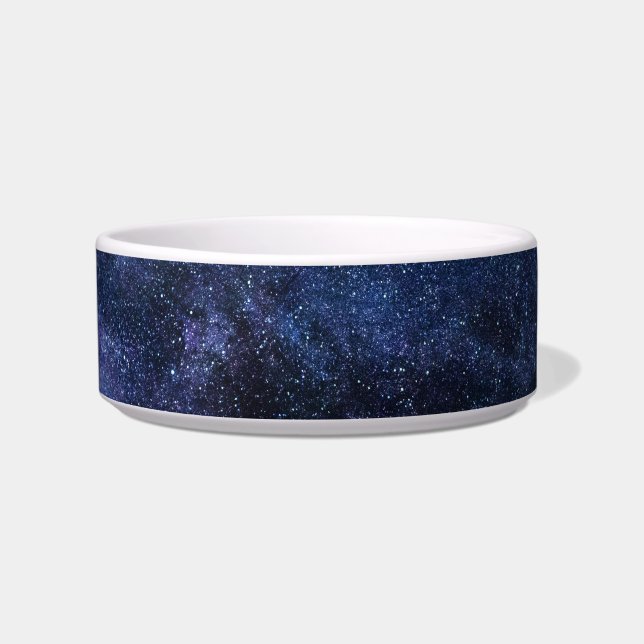 milky way galaxy cat food bowl  (Front)