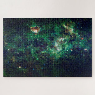 Milky Way galaxy Cosmic Space Jigsaw Puzzle