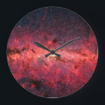 Milky Way Galaxy Large Clock<br><div class="desc">Milky Way Galaxy</div>