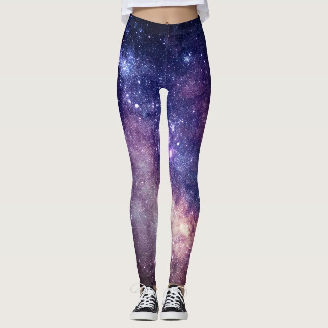 Milky Way Galaxy Leggings (Front)