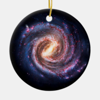 Milky Way Galaxy - Outer Space Ceramic Tree Decoration