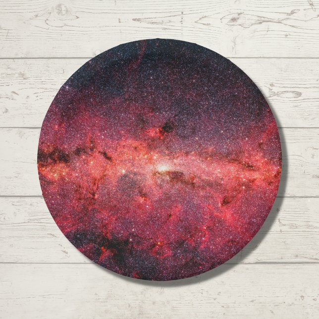 Milky Way Galaxy Paper Plate (Creator Uploaded)