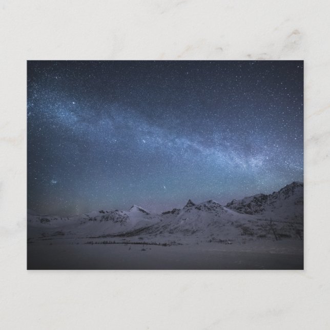 Milky Way Galaxy Postcard (Front)