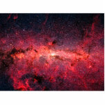 Milky Way Galaxy Standing Photo Sculpture<br><div class="desc">Hundreds of thousands of stars crowded into the swirling core of our spiral Milky Way galaxy. Beautiful galaxy photo and a wonderful example of space photography.</div>