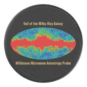 Milky Way Galaxy Veil Over WMAP Universe   Hockey Puck