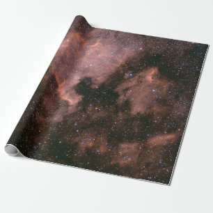 Milky way galaxy wrapping paper