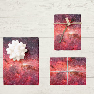 Milky Way Galaxy Wrapping Paper Sheet