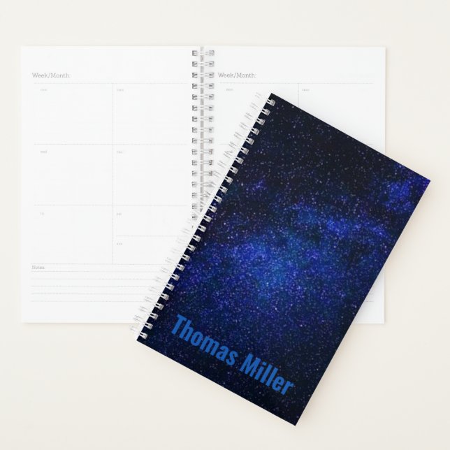 "Milky Way" Image, Personalised Planner (Display)