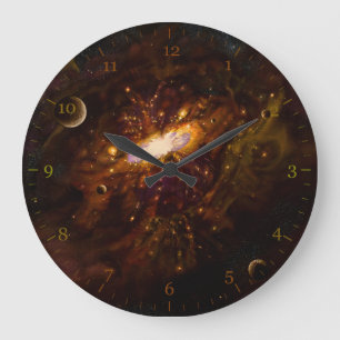 Milky Way Large Clock